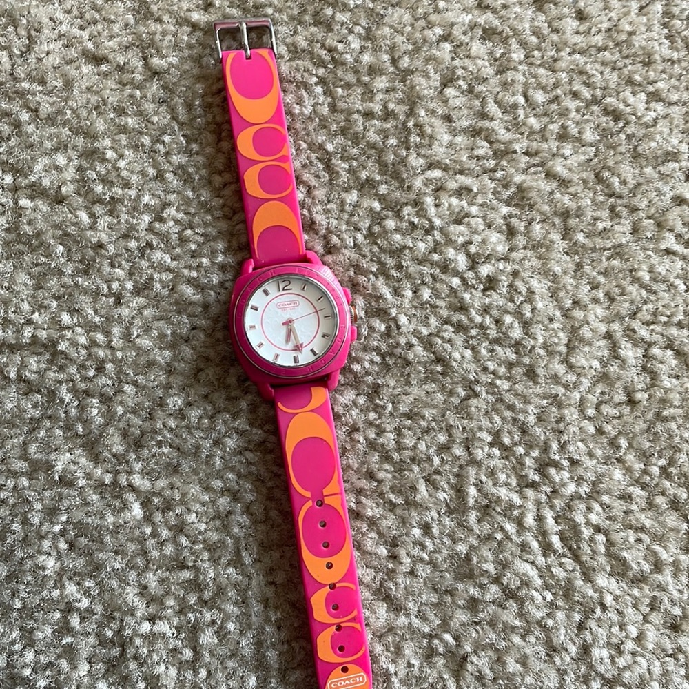 Rubber coach watch